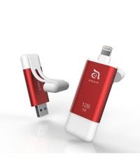 iKlips II 128GB Apple Lightning / USB 3.1 Dual-Interface iOS Flash Drive